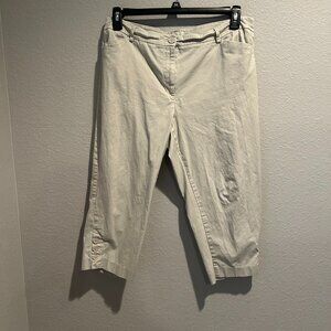 Talbots Women's Perfect Crop Pants Size 16P